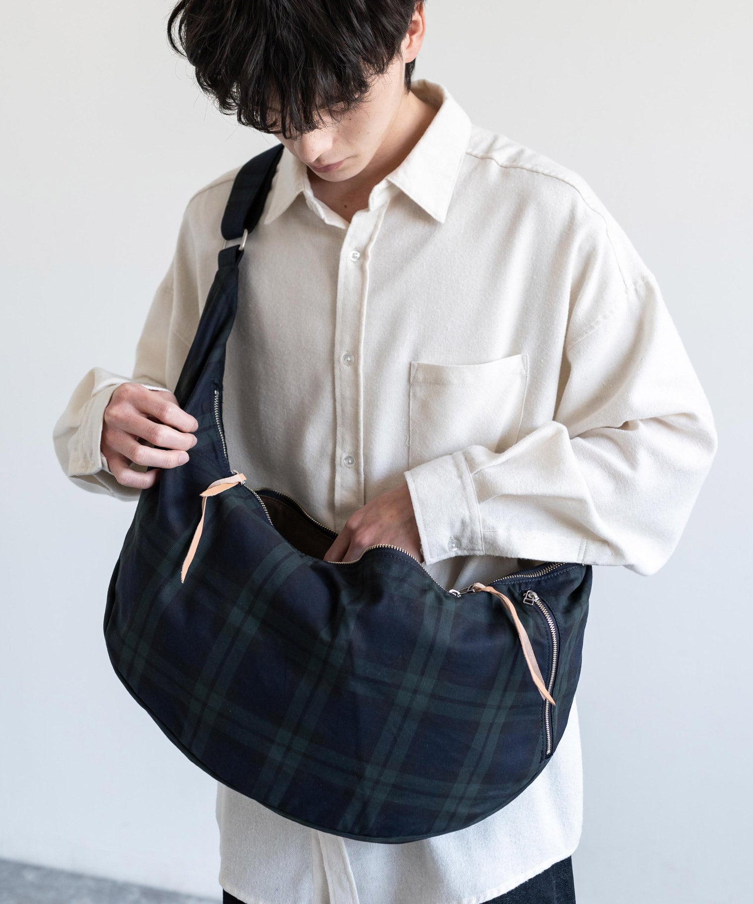 Butler Verner Sails バトラーバーナーセイルズ 日本製 国産 チェックビッグショルダー JA-2829 13221