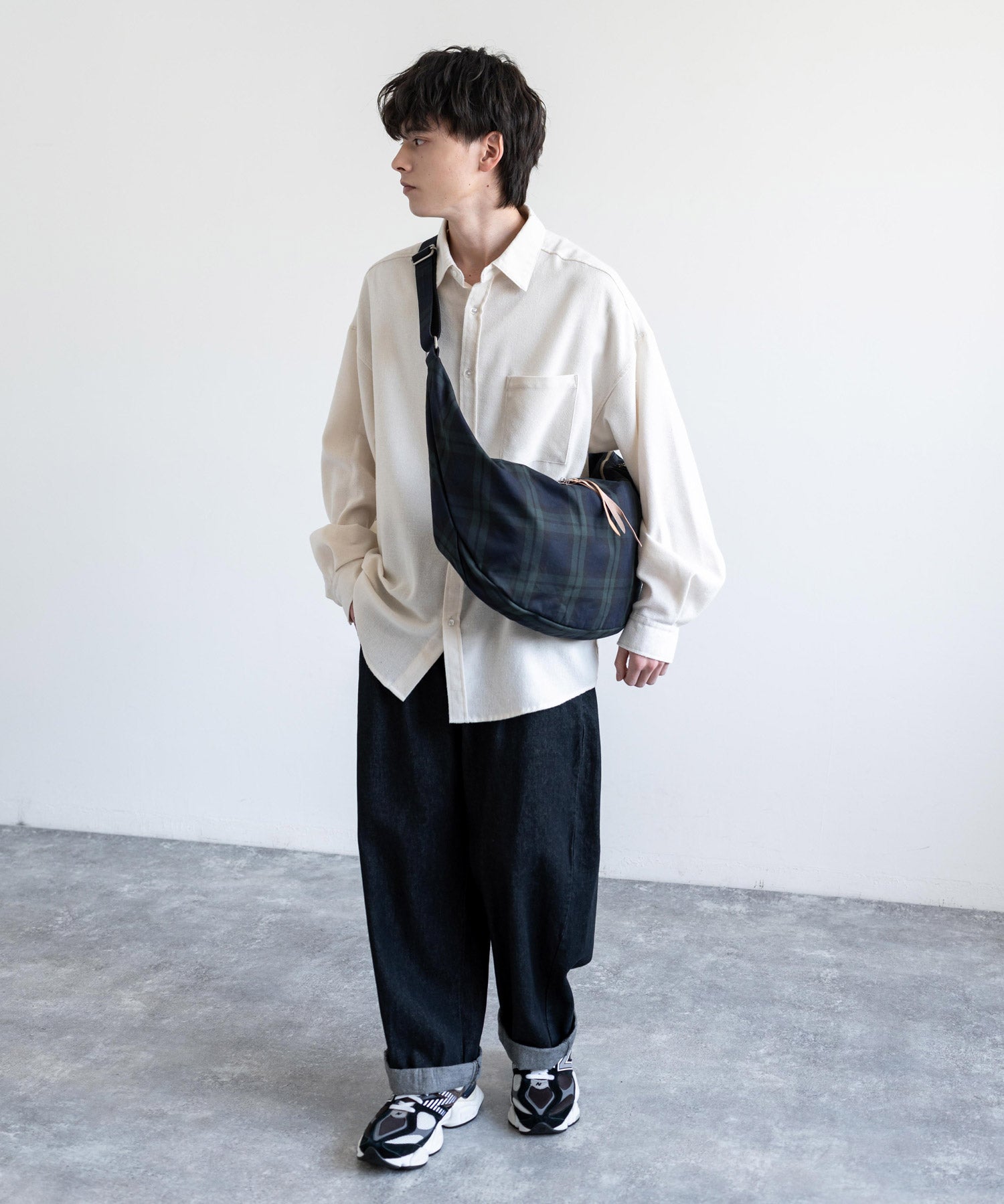 Butler Verner Sails バトラーバーナーセイルズ 日本製 国産 チェックビッグショルダー JA-2829 13221