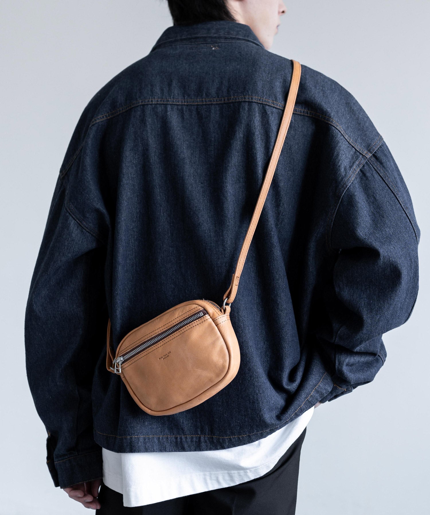 Butler Verner Sails バトラーバーナーセイルズ 日本製国産 ホースレザーシンプルミニショルダー JA-2828 13222