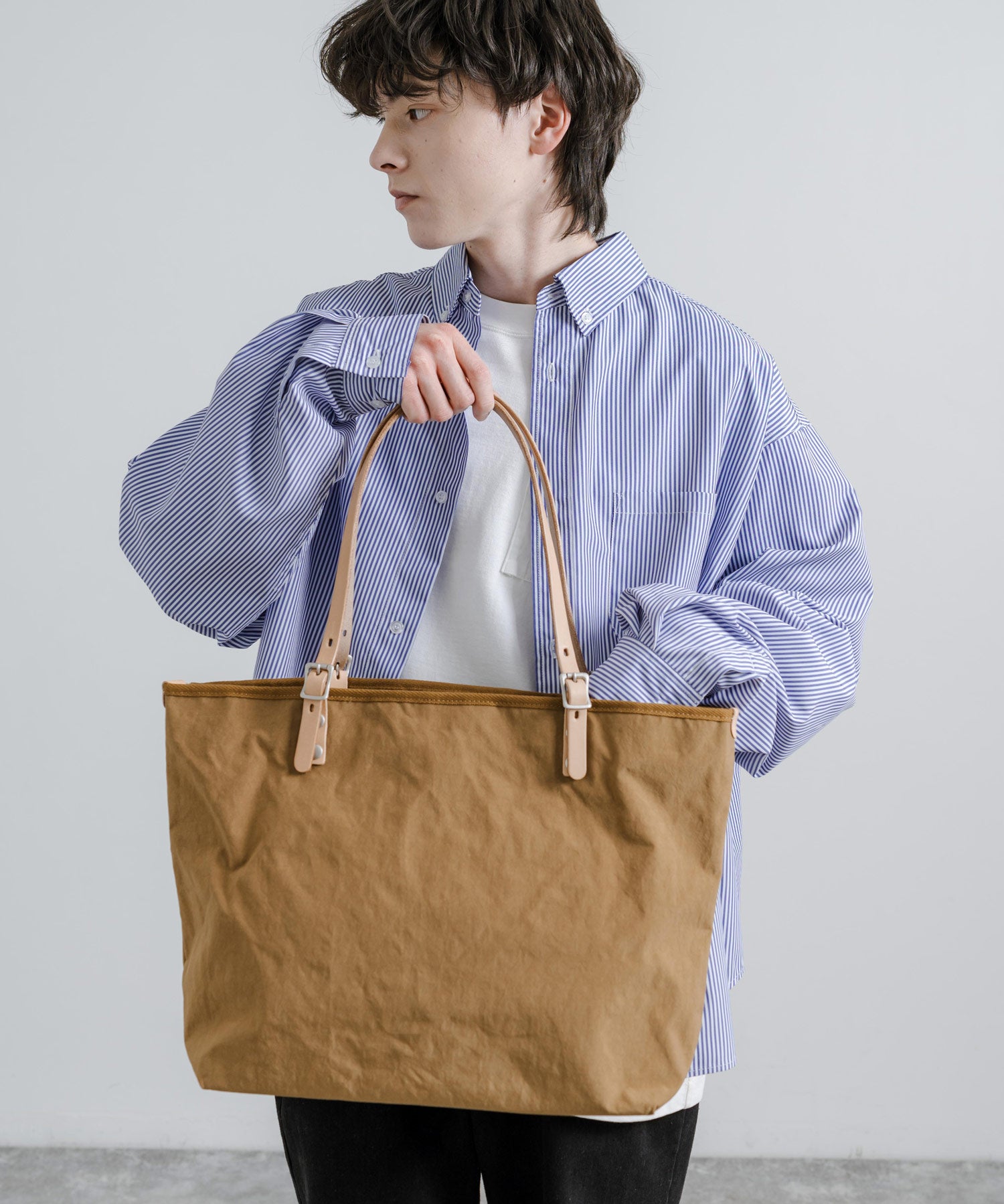 Butler Verner Sails バトラーバーナーセイルズ 日本製 国産 ザックナイロンレザーハンドルトートバッグ JB-2837 13274