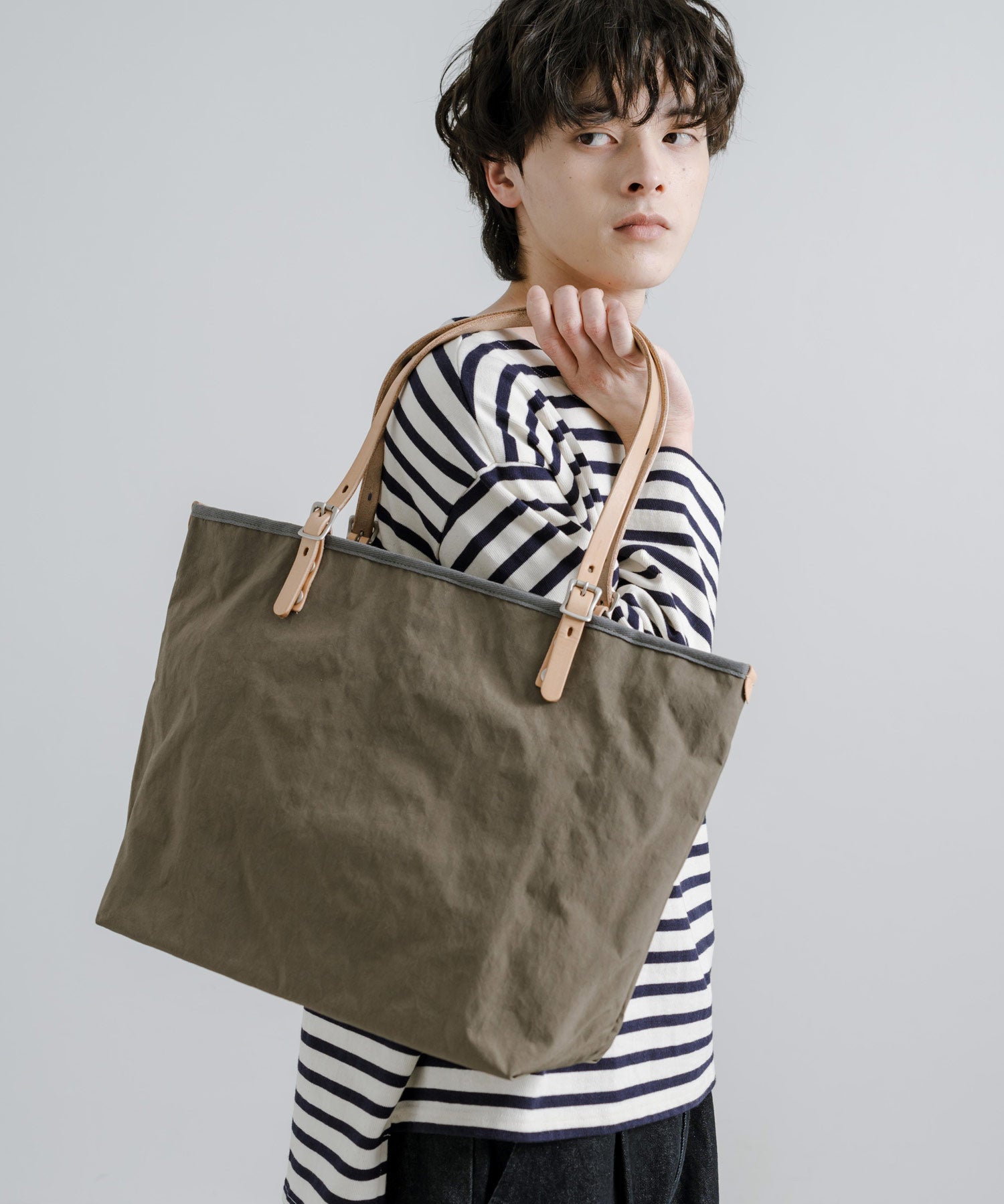 Butler Verner Sails バトラーバーナーセイルズ 日本製 国産 ザックナイロンレザーハンドルトートバッグ JB-2837 13274