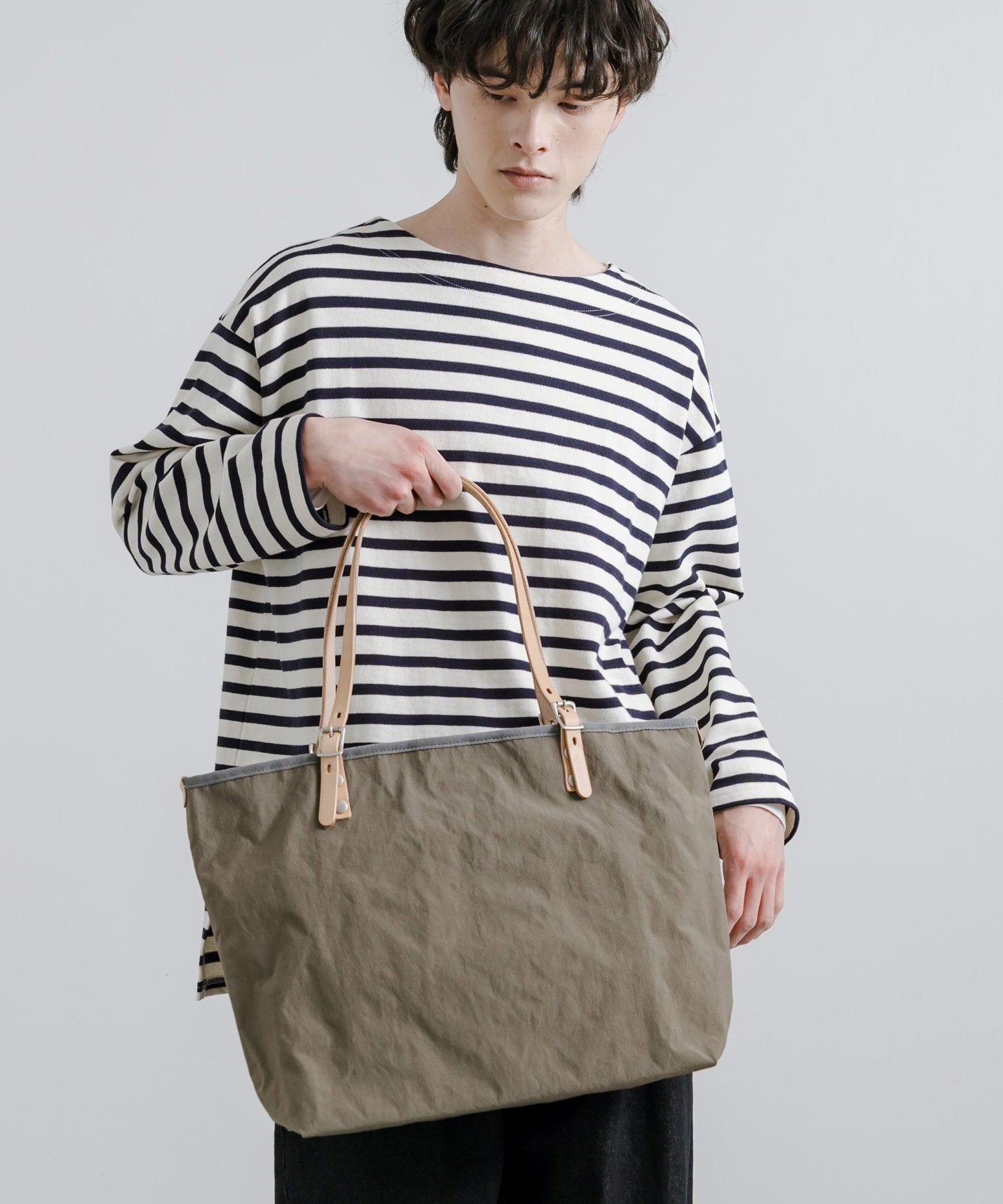 Butler Verner Sails バトラーバーナーセイルズ 日本製 国産 ザックナイロンレザーハンドルトートバッグ JB-2837 13274