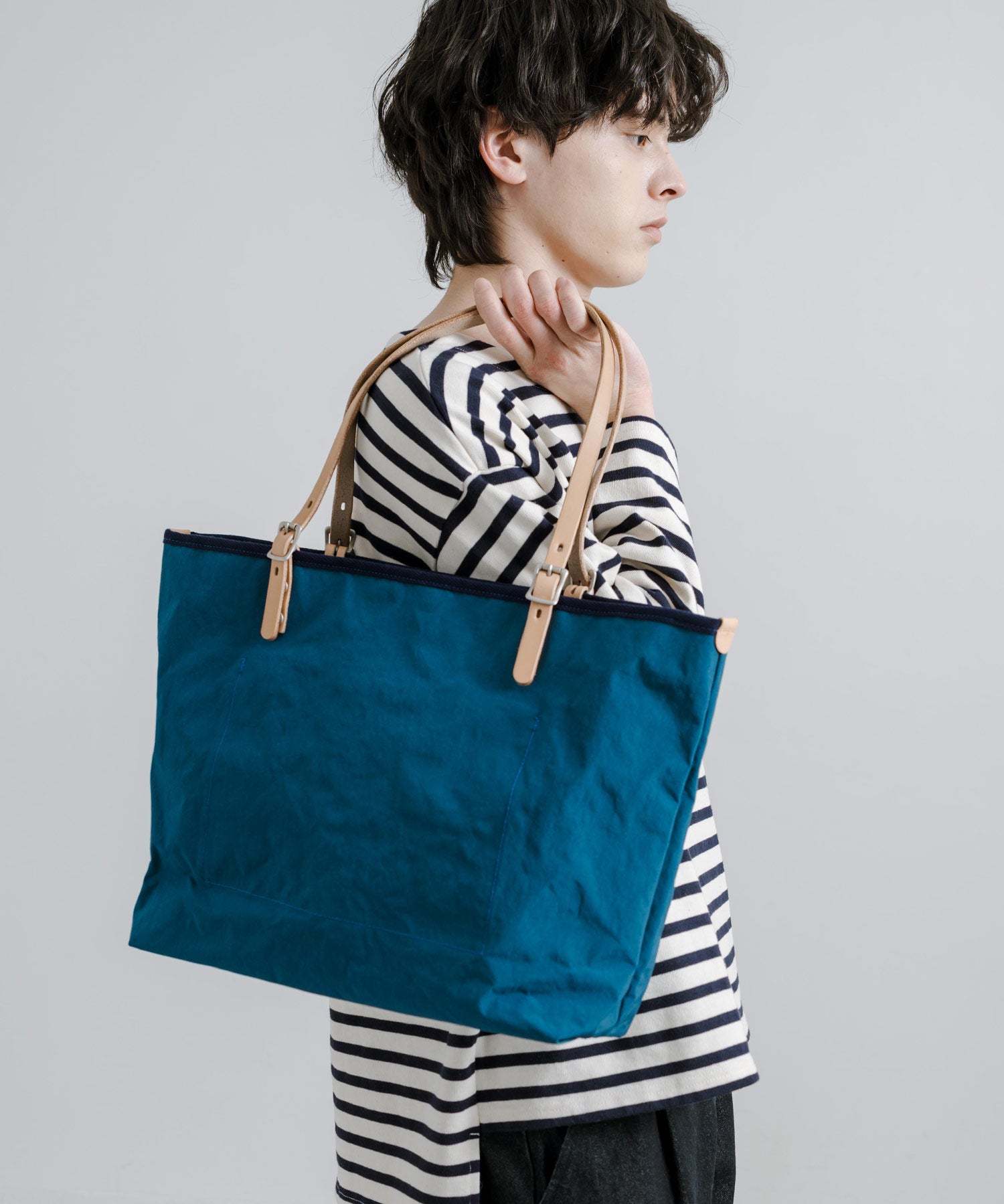 Butler Verner Sails バトラーバーナーセイルズ 日本製 国産 ザックナイロンレザーハンドルトートバッグ JB-2837 13274