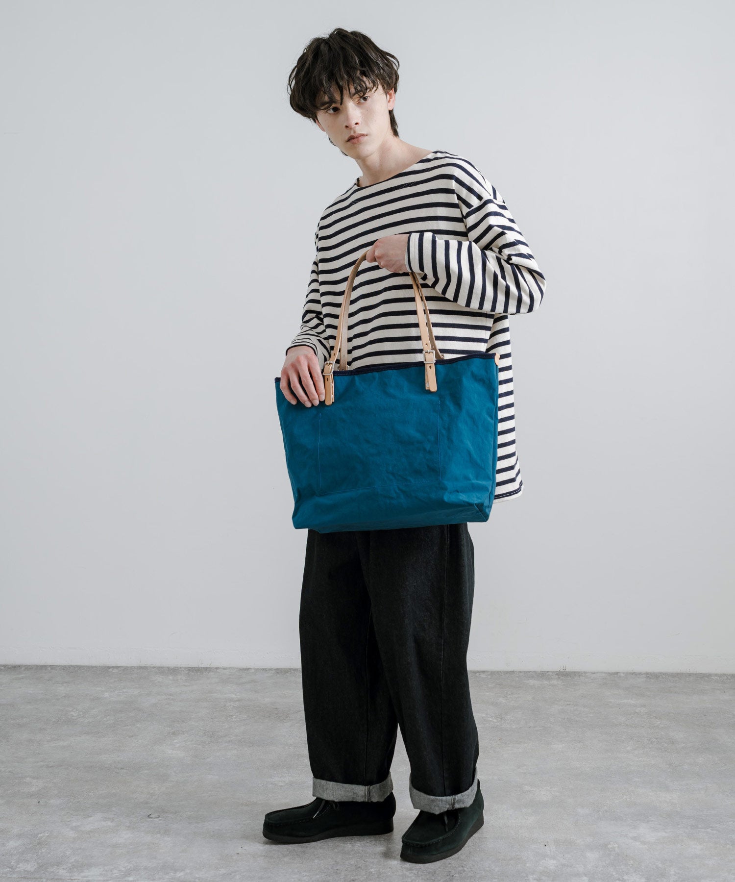 Butler Verner Sails バトラーバーナーセイルズ 日本製 国産 ザックナイロンレザーハンドルトートバッグ JB-2837 13274