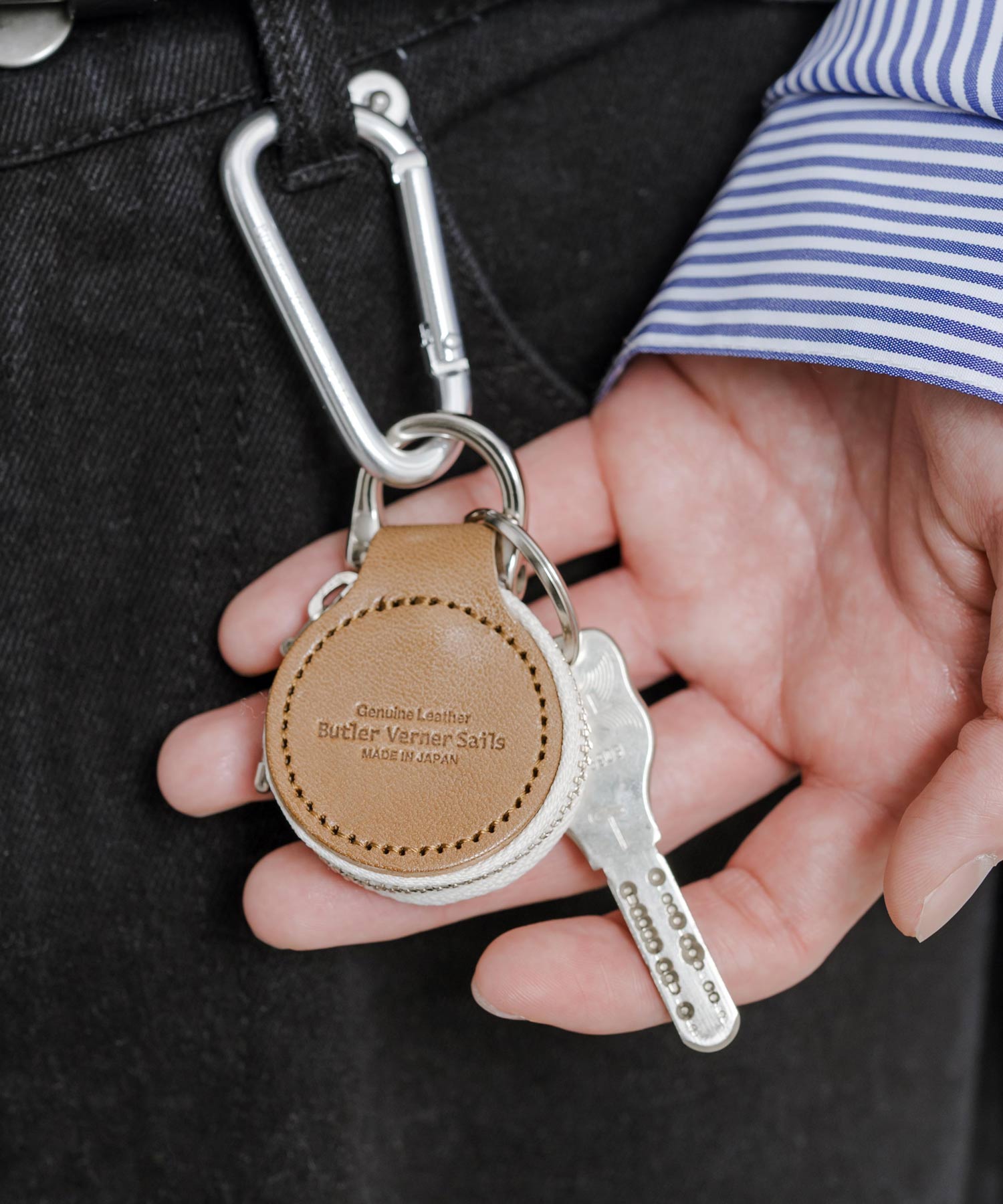 Butler Verner Sails バトラーバーナーセイルズ 日本製 国産 マカロンキーチェーン&コインホルダー JW-2841 13275
