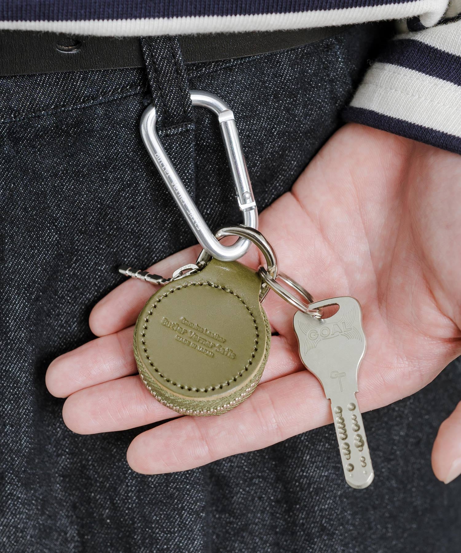 Butler Verner Sails バトラーバーナーセイルズ 日本製 国産 マカロンキーチェーン&コインホルダー JW-2841 13275