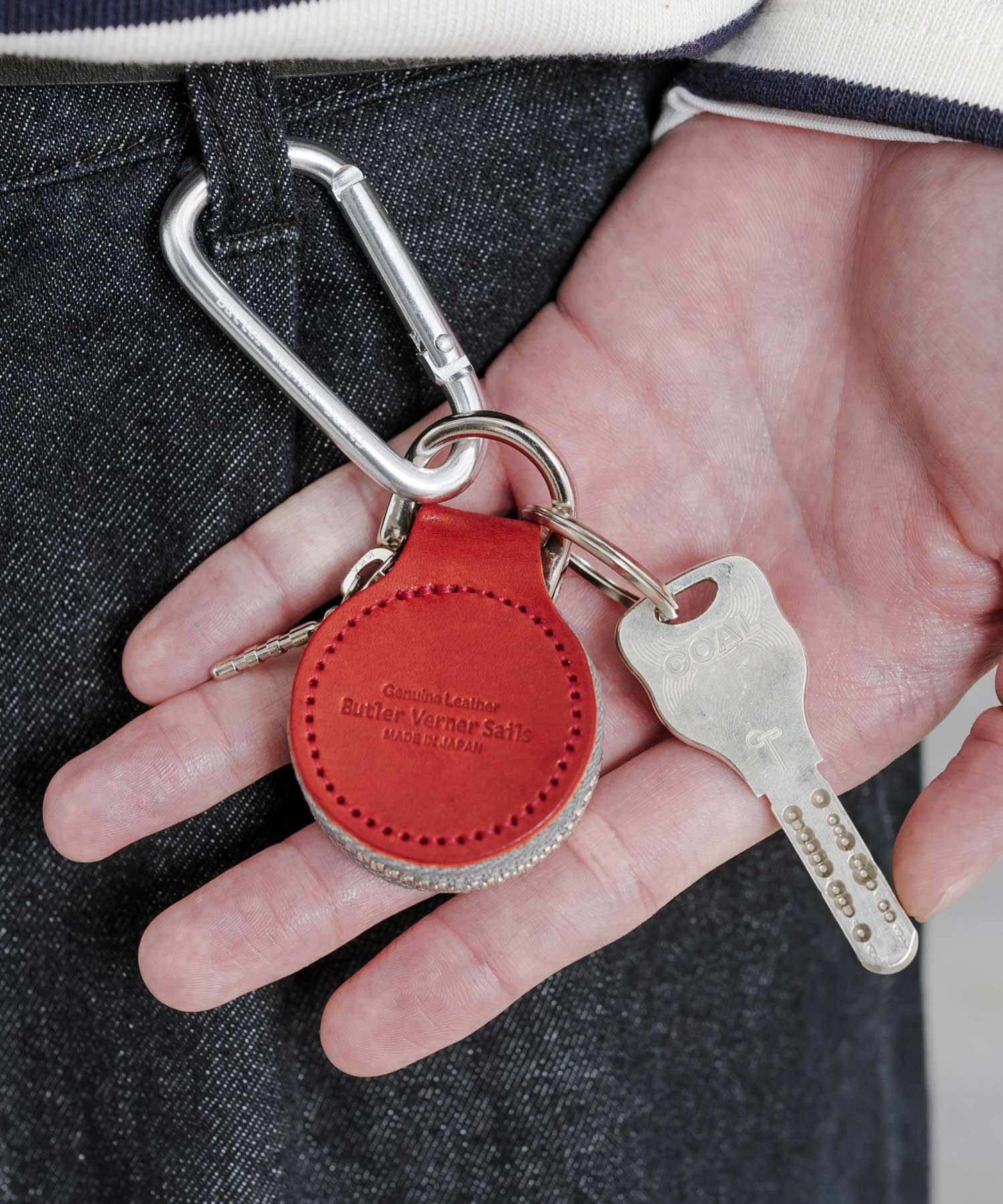 Butler Verner Sails バトラーバーナーセイルズ 日本製 国産 マカロンキーチェーン&コインホルダー JW-2841 13275