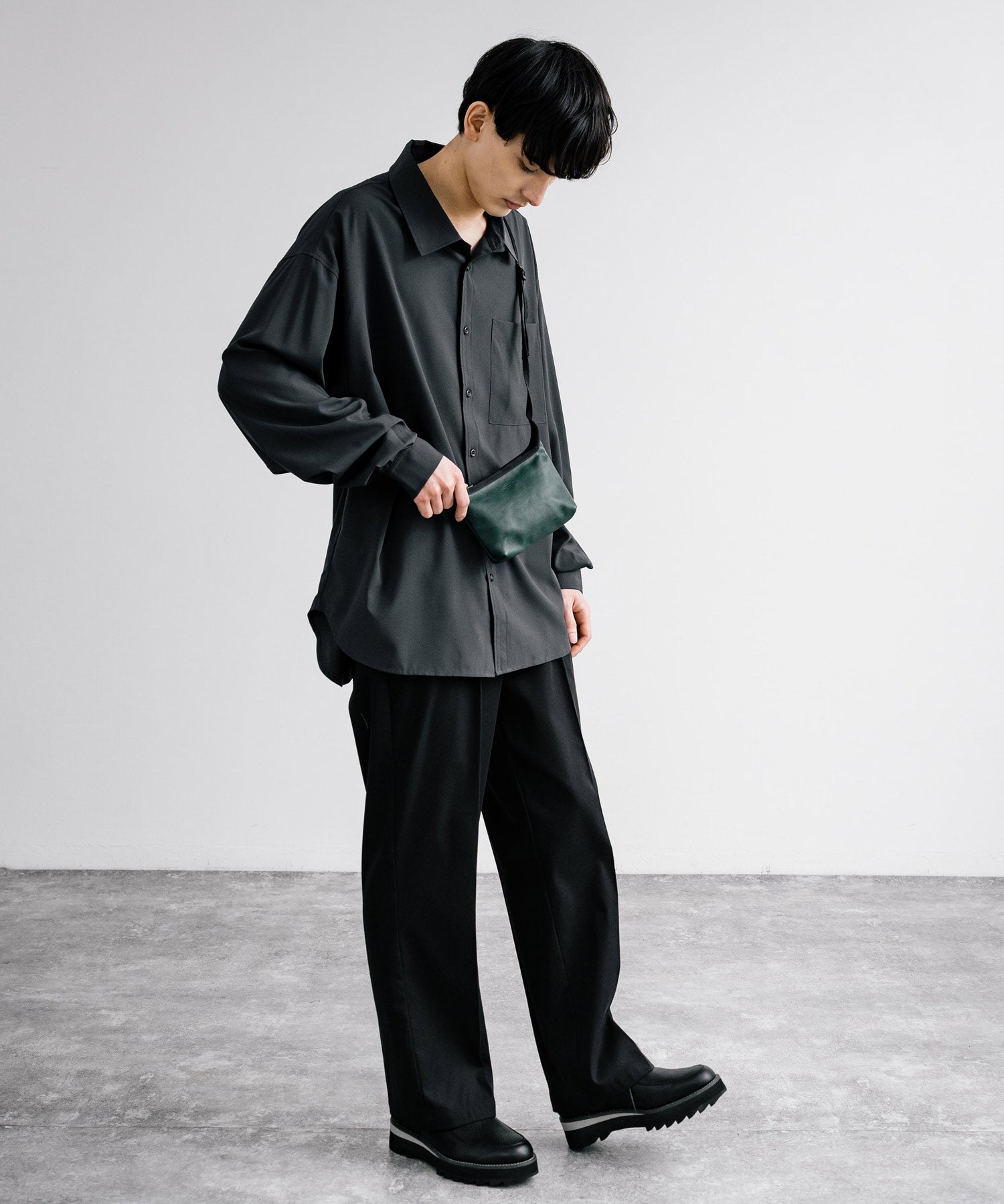 Butler Verner Sails バトラーバーナーセイルズ 日本製 国産 ホースレザーミニポシェット JW-2851 13472