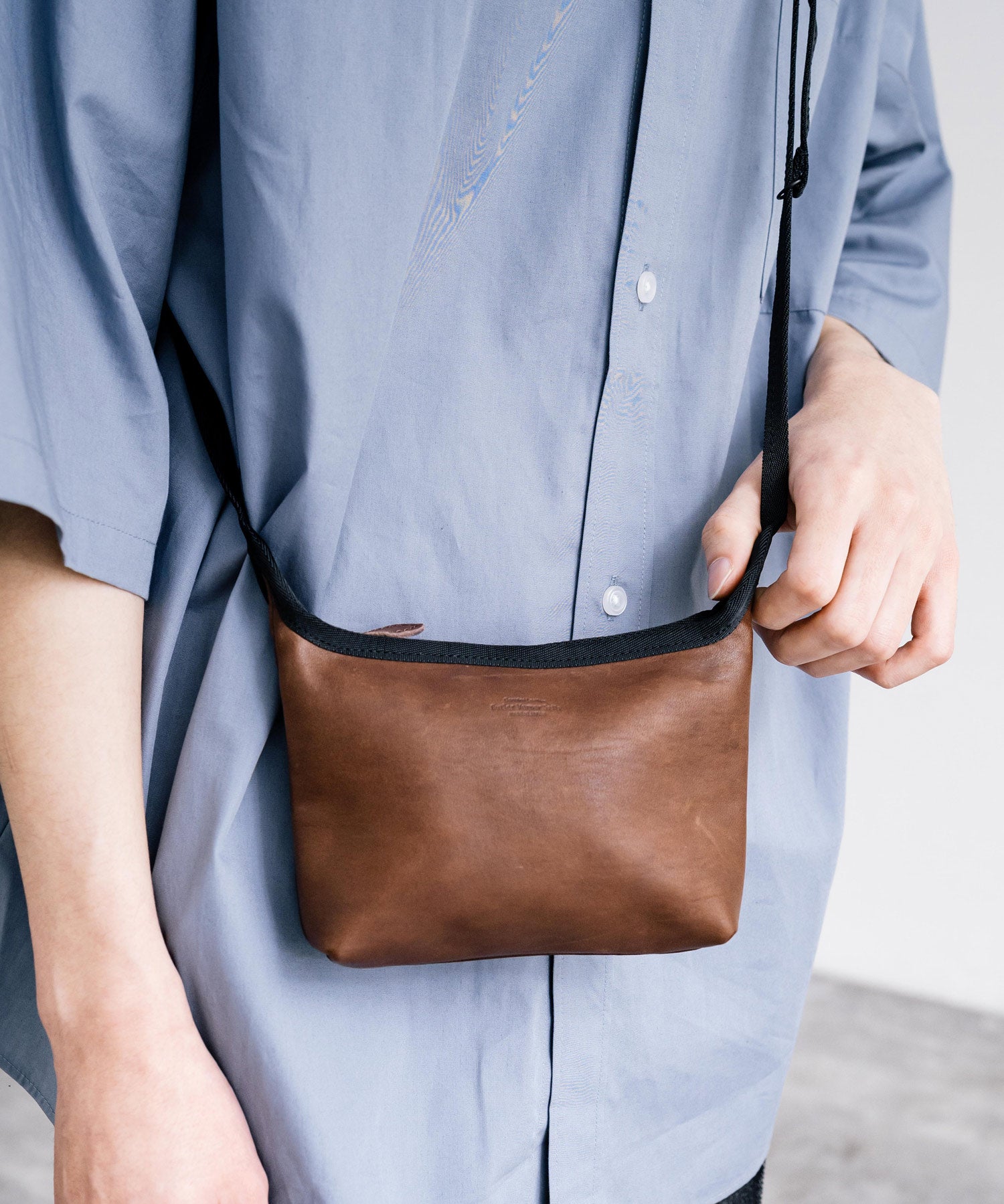 Butler Verner Sails バトラーバーナーセイルズ 日本製 国産 ホースレザーミニポシェット JW-2851 13472