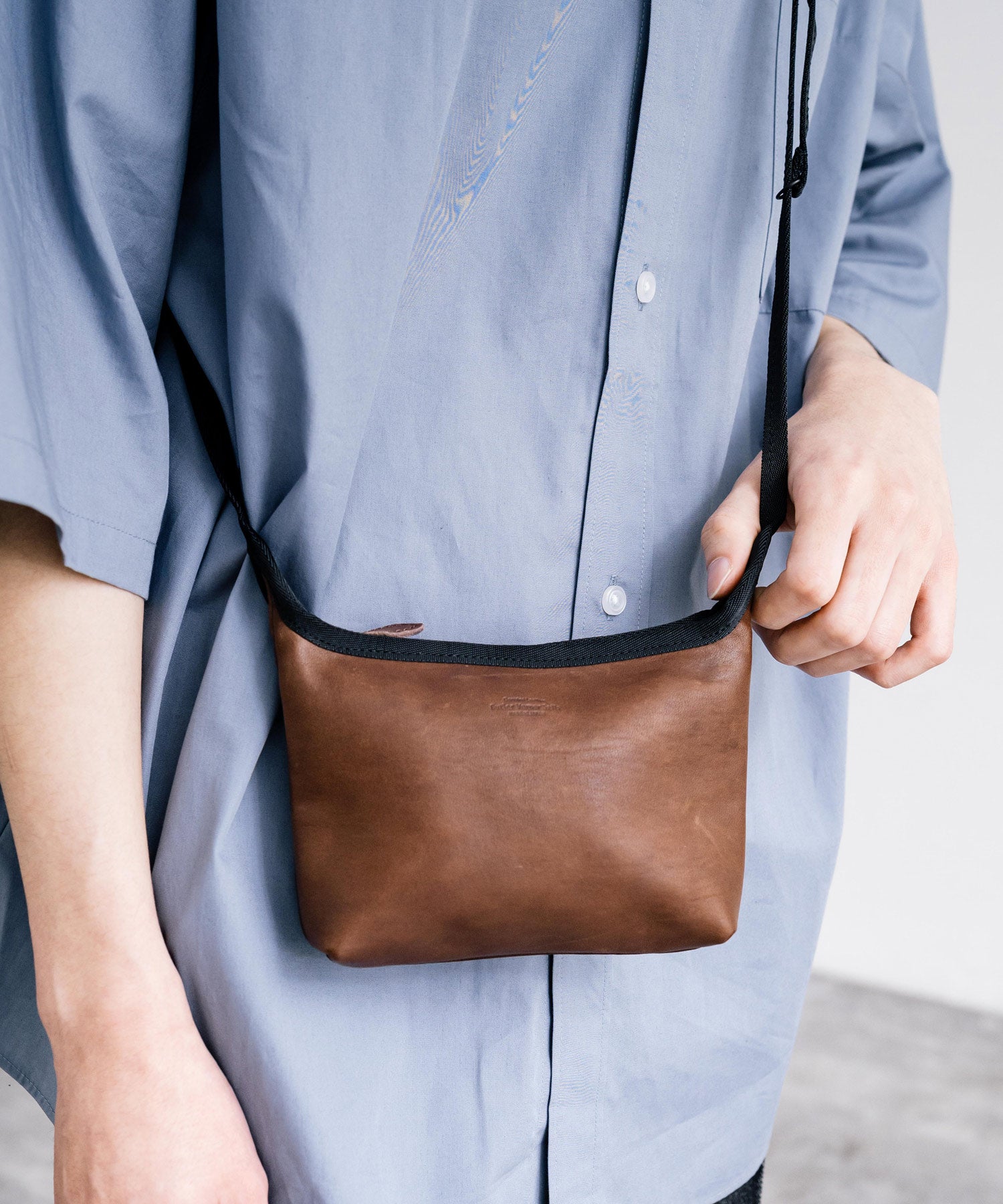 Butler Verner Sails バトラーバーナーセイルズ 日本製 国産 ホースレザーミニポシェット JW-2851 13472