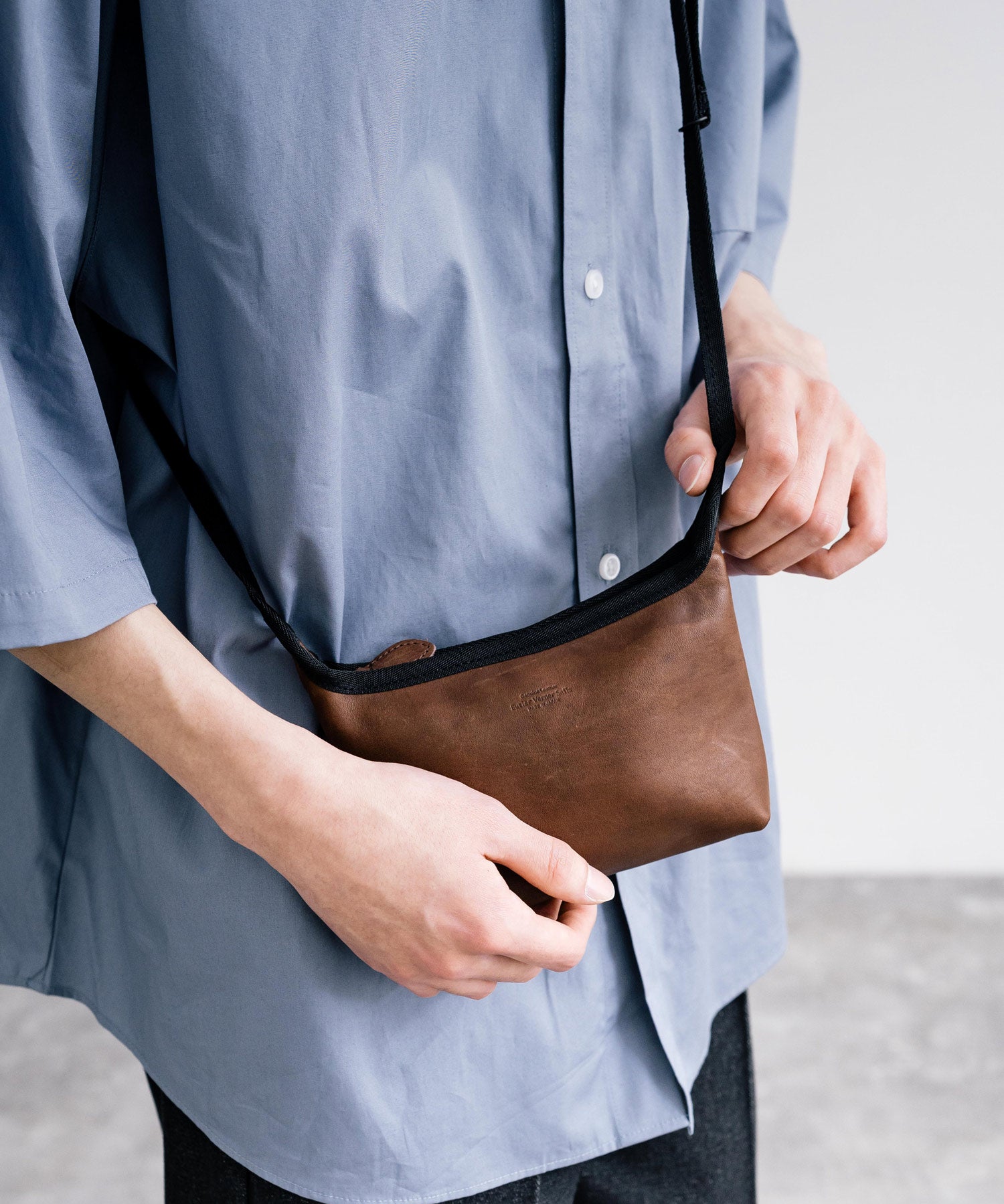 Butler Verner Sails バトラーバーナーセイルズ 日本製 国産 ホースレザーミニポシェット JW-2851 13472