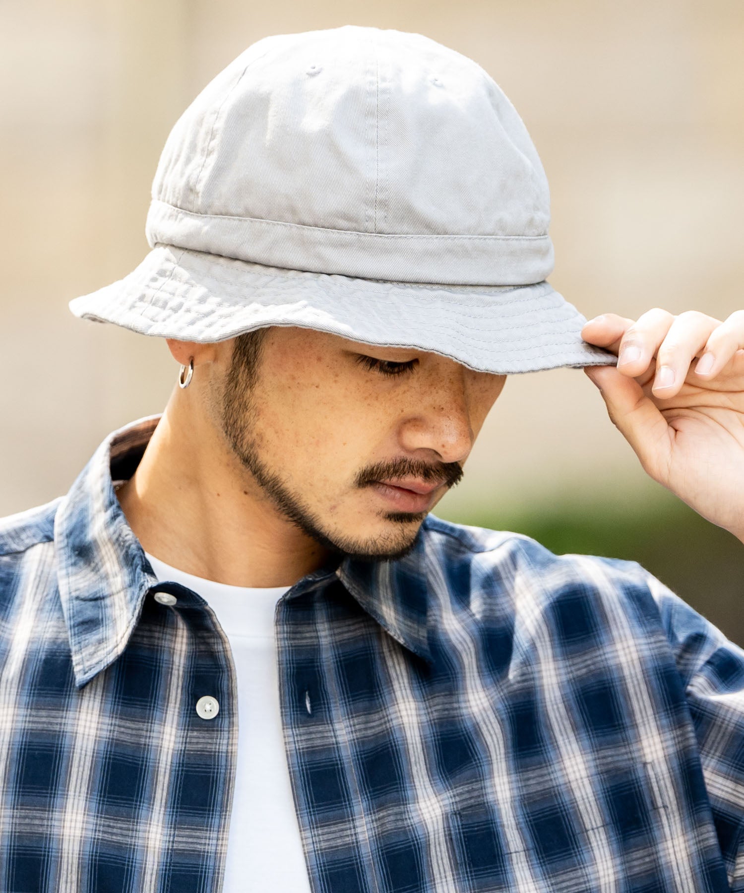 NEWHATTAN ニューハッタン Metro Hat twill ツイルメトロハット