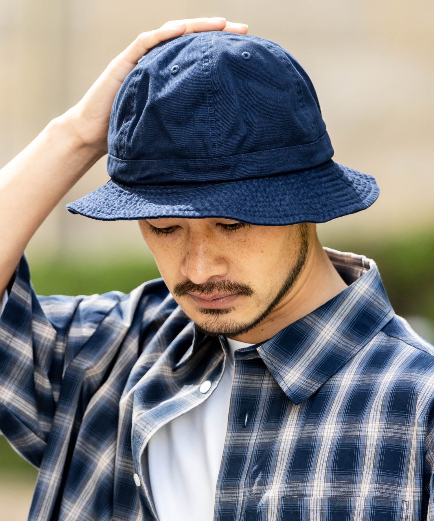 NEWHATTAN ニューハッタン Metro Hat twill ツイルメトロハット