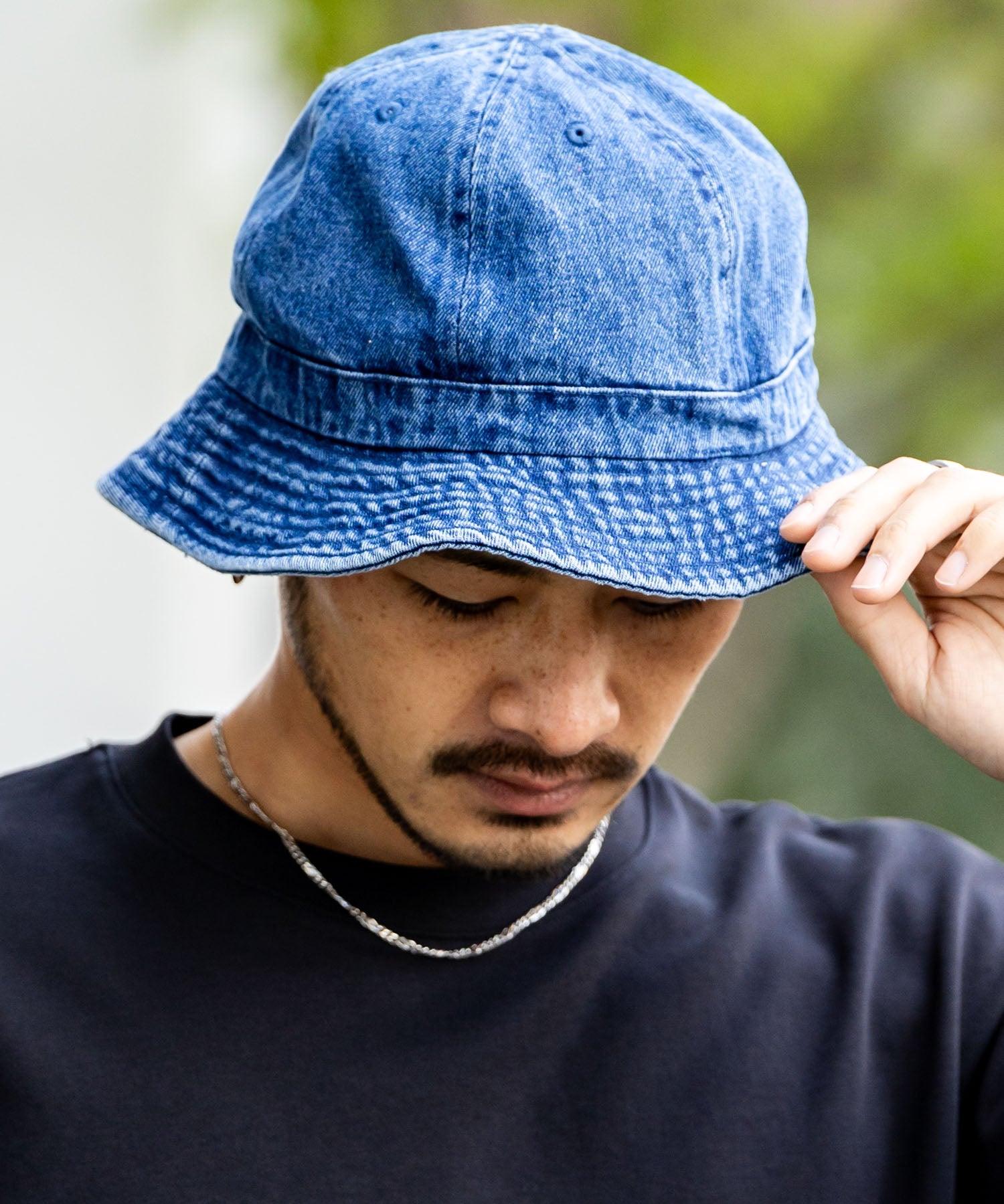 NEWHATTAN ニューハッタン Metro Hat denim デニムメトロハット