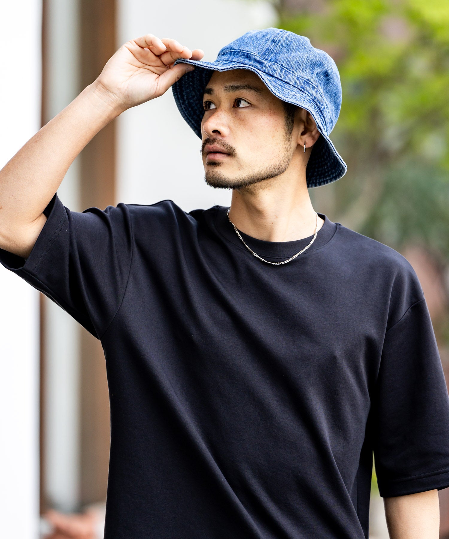 NEWHATTAN ニューハッタン Metro Hat denim デニムメトロハット