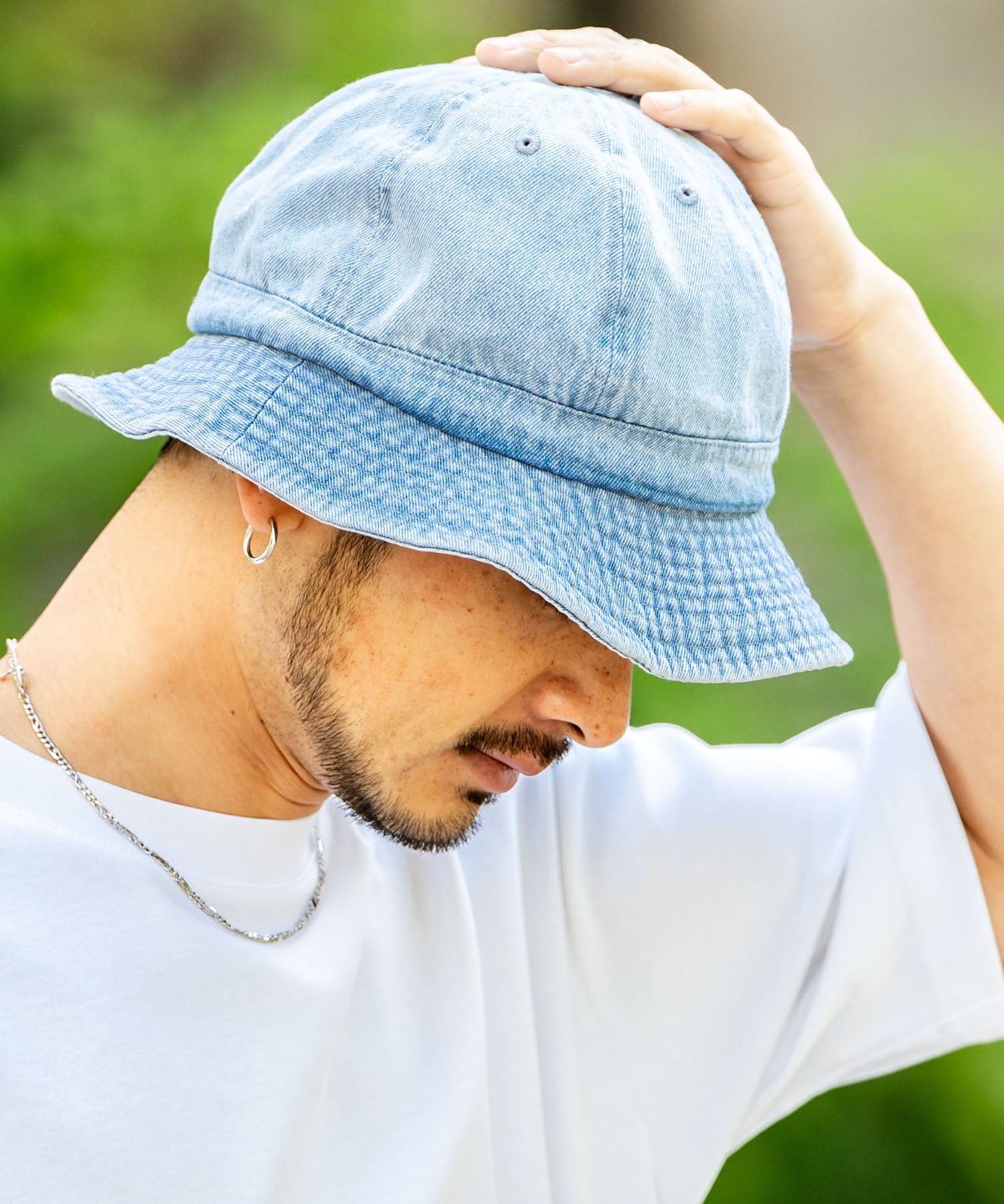 NEWHATTAN ニューハッタン Metro Hat denim デニムメトロハット