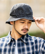 NEWHATTAN ニューハッタン Metro Hat denim デニムメトロハット