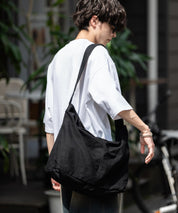 ビッグキャンバスショルダーバッグ 13629