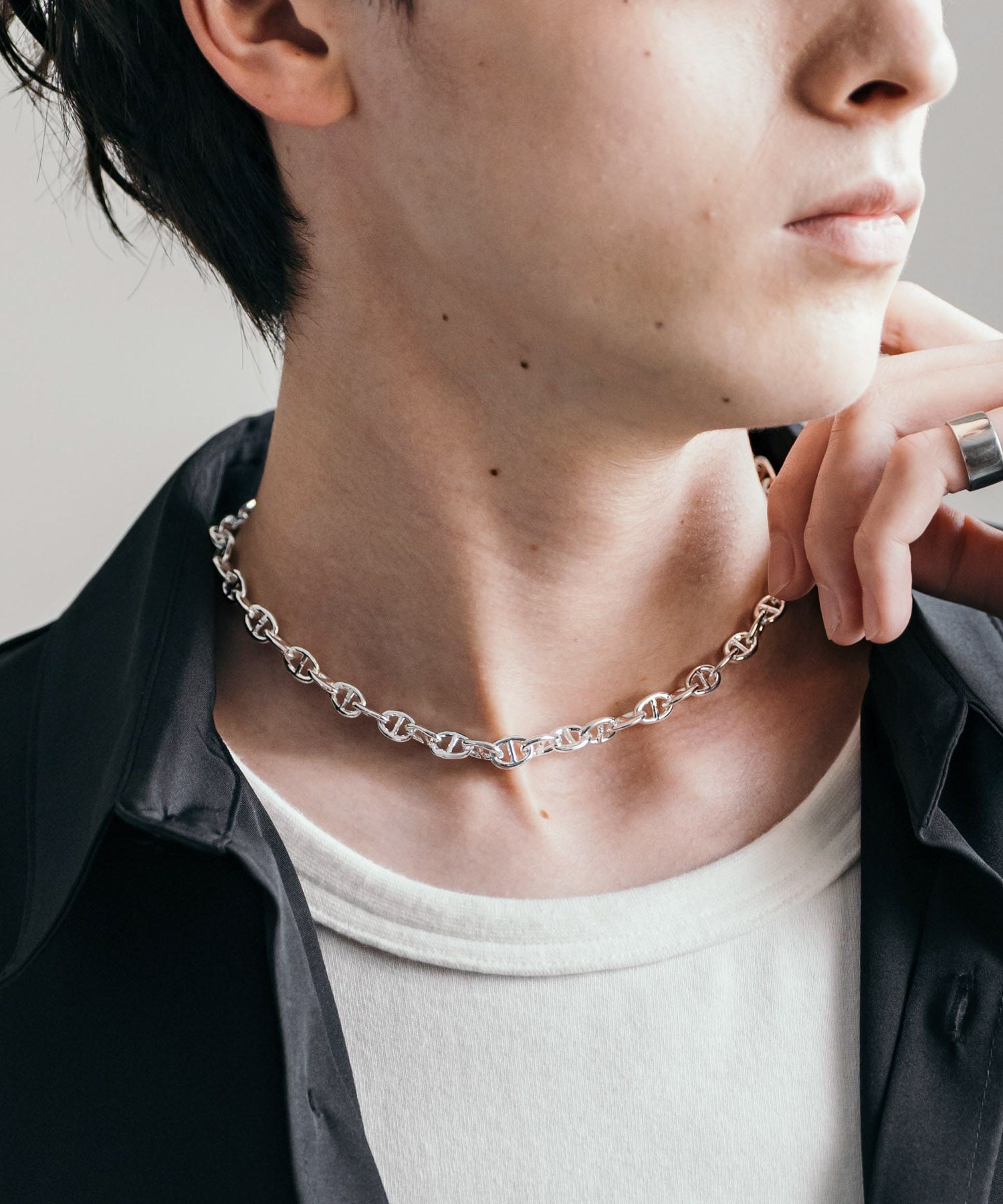 マリーナチェーンシルバーネックレス 13683 – Rocky Monroe