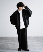 オーバーサイズドルマンスリーブショートブルゾン 13724