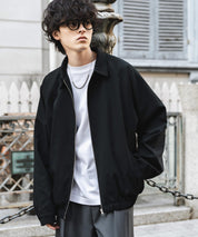 オーバーサイズドルマンスリーブショートブルゾン 13724