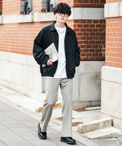 オーバーサイズドルマンスリーブショートブルゾン 13724