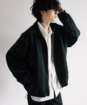 オーバーサイズドルマンスリーブショートブルゾン 13724