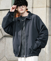 オーバーサイズドルマンスリーブショートブルゾン 13724