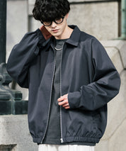 オーバーサイズドルマンスリーブショートブルゾン 13724