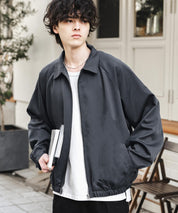 オーバーサイズドルマンスリーブショートブルゾン 13724