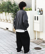 オーバーサイズドルマンスリーブショートブルゾン 13724