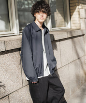 オーバーサイズドルマンスリーブショートブルゾン 13724