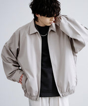 オーバーサイズドルマンスリーブショートブルゾン 13724