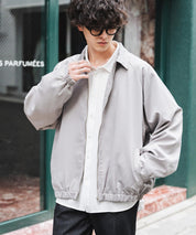 オーバーサイズドルマンスリーブショートブルゾン 13724