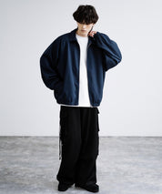 オーバーサイズドルマンスリーブショートブルゾン 13724