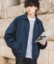 オーバーサイズドルマンスリーブショートブルゾン 13724