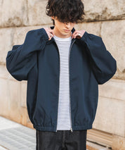 オーバーサイズドルマンスリーブショートブルゾン 13724