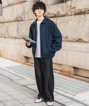 オーバーサイズドルマンスリーブショートブルゾン 13724