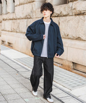 オーバーサイズドルマンスリーブショートブルゾン 13724