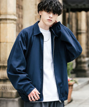 オーバーサイズドルマンスリーブショートブルゾン 13724