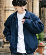 オーバーサイズドルマンスリーブショートブルゾン 13724