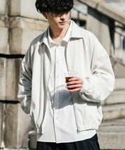 オーバーサイズドルマンスリーブショートブルゾン 13724