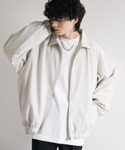 オーバーサイズドルマンスリーブショートブルゾン 13724