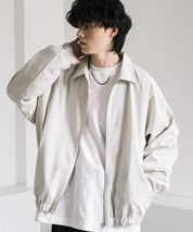 オーバーサイズドルマンスリーブショートブルゾン 13724