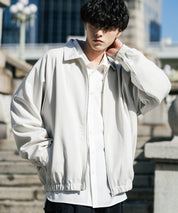 オーバーサイズドルマンスリーブショートブルゾン 13724