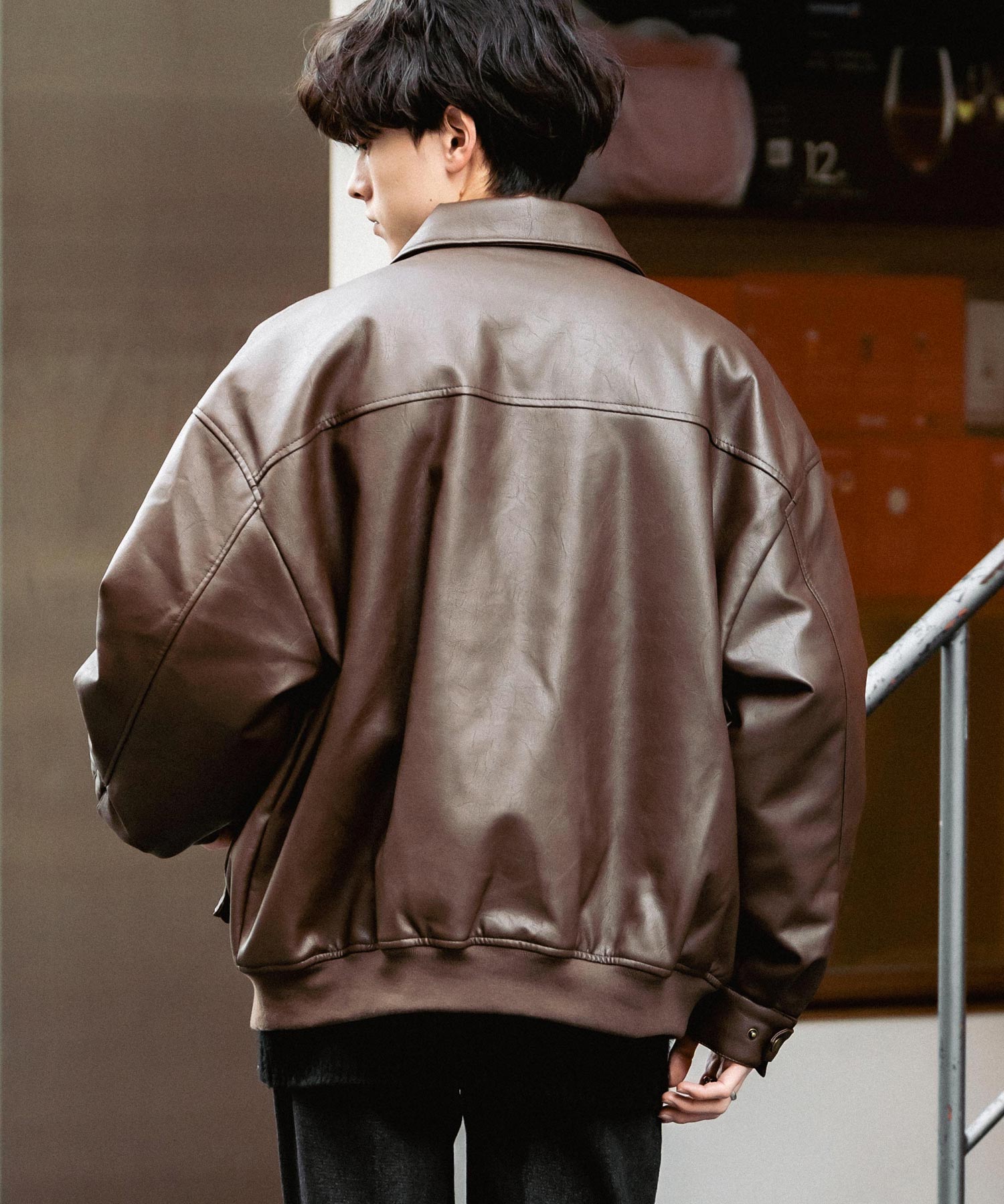 オーバーサイズPUレザー A-2型中綿フライトブルゾン – Rocky Monroe