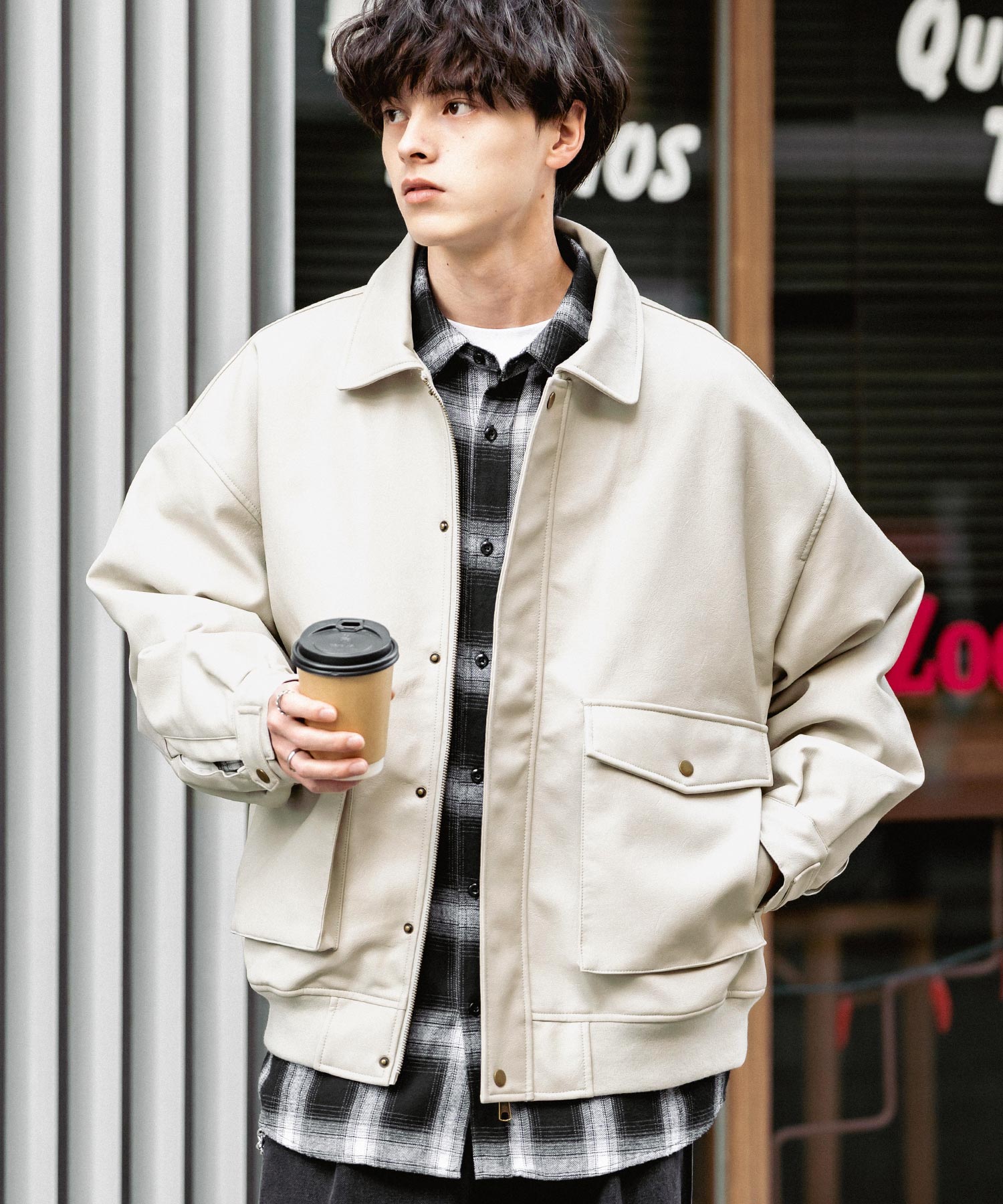 オーバーサイズPUレザー A-2型中綿フライトブルゾン – Rocky Monroe