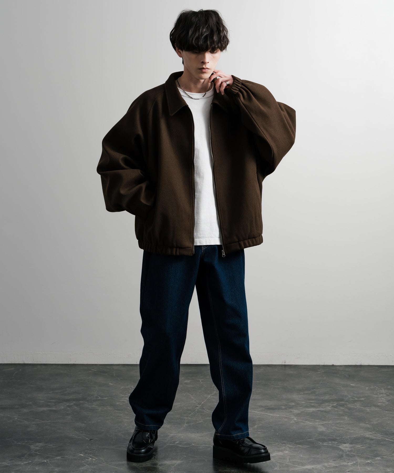 blurhms ROOTSTOCK ショートブルゾン メルトン 4 blurhms ROOTSTOCK ショートブルゾン メルトン 4 blurhms ROOTSTOCK