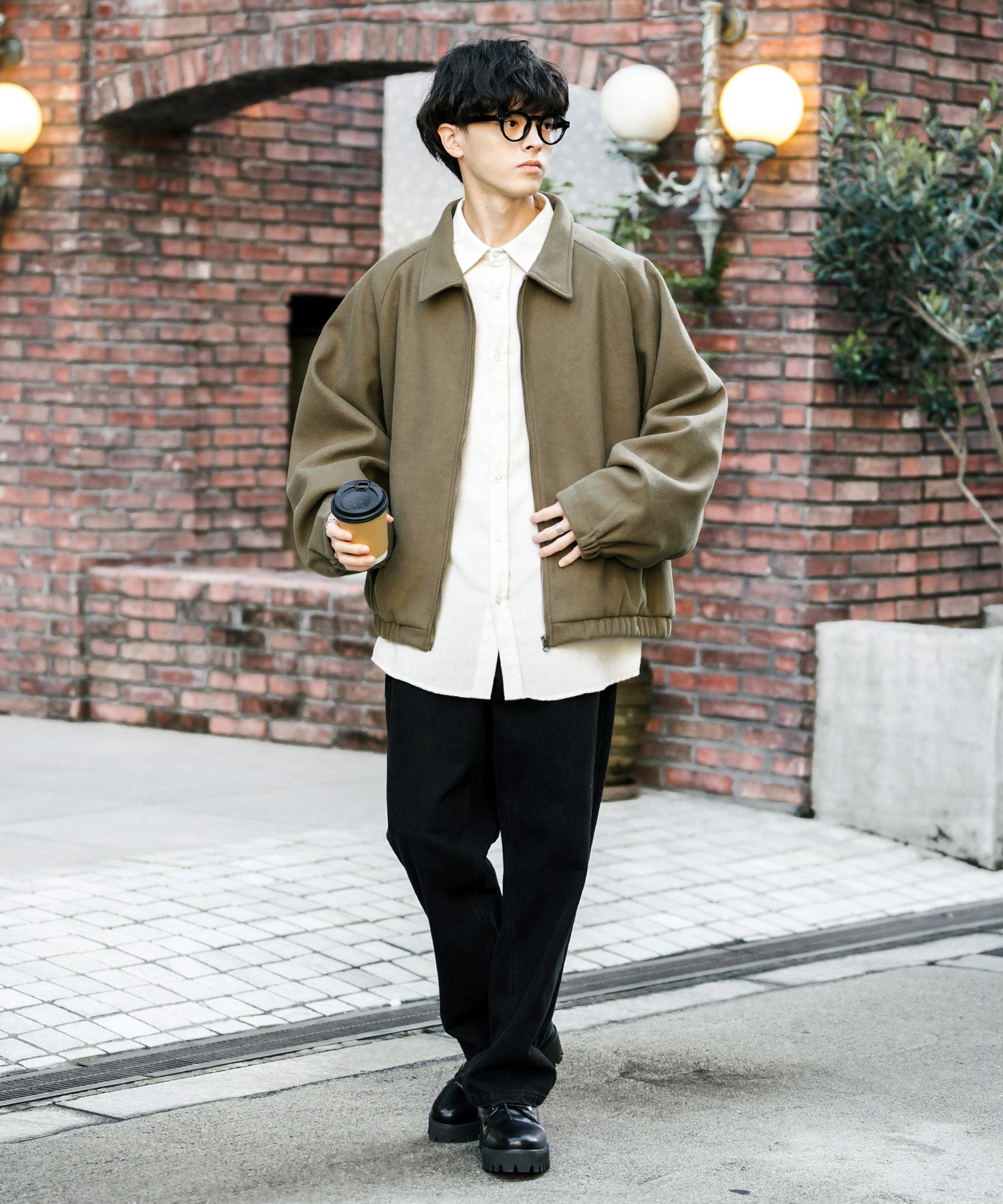 新色追加 オーバーサイズテックメルトンドルマンスリーブショート