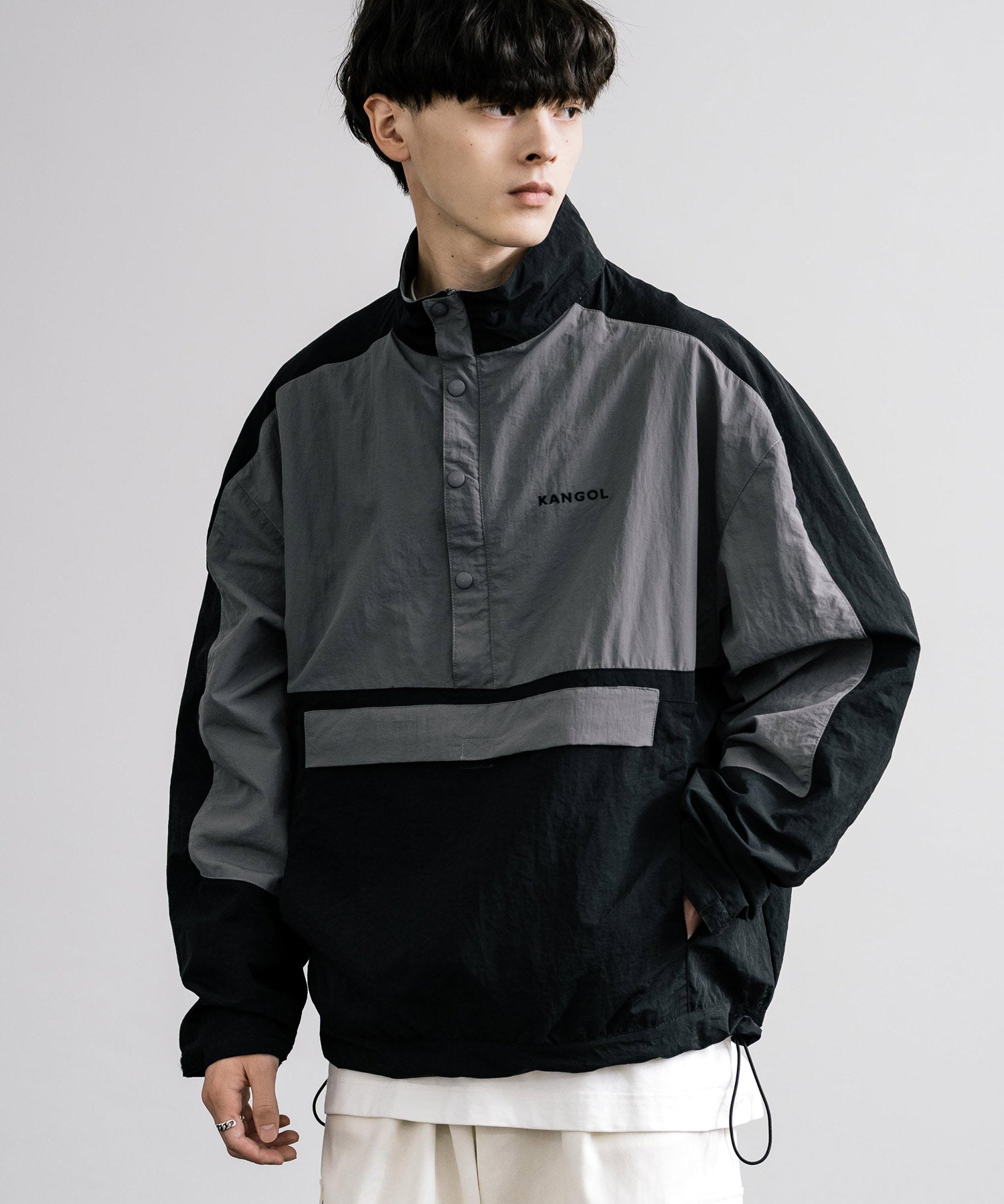 KANGOL カンゴール 別注コラボ オーバーサイズアノラックジャケット